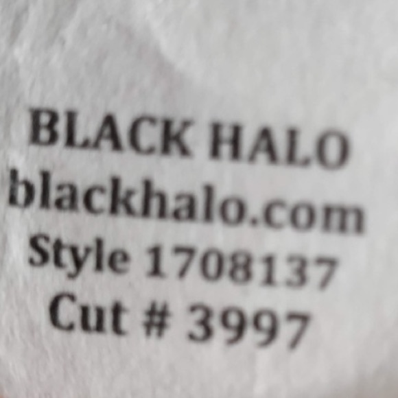 Black Halo Color-block Sleeveless Sheath Mini Dress, size 12 in black & navy - Picture 8 of 8